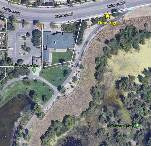 Deos Sign location Deos Sign location