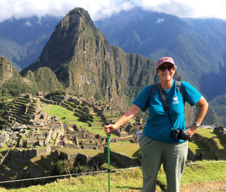 Yvonne Hunter Machu Picchu