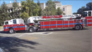 UC Davis Ladder Fire Truck no 34 UC Davis Ladder Fire Truck no 34