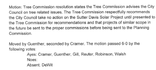 Treecommissionmotion