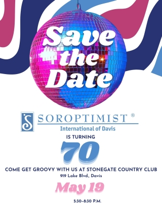 SI Davis 70th Anniversary Invite Flyer