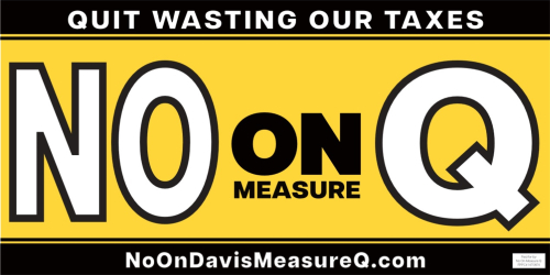 No on Q Banner Artwork