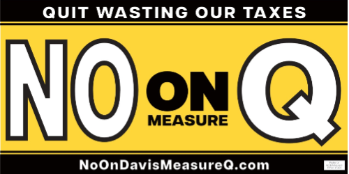 No on Q Banner Artwork