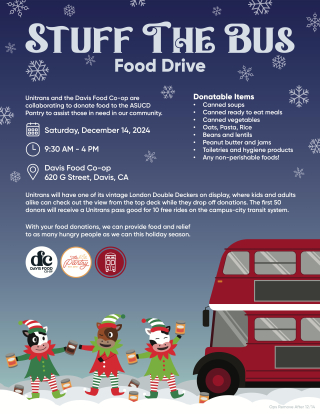 Unitrans Stuff-The-Bus Flyer Unitrans Stuff-The-Bus Flyer