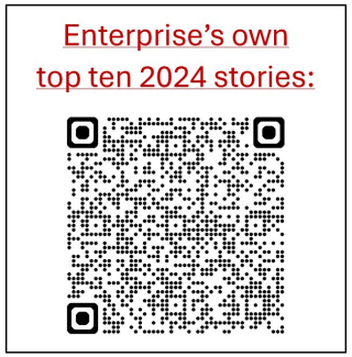 Top Ten Enterprise stores QR code