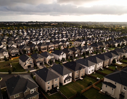 Suburban sprawl Suburban sprawl