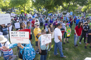 Indivisible Yolo Rally May